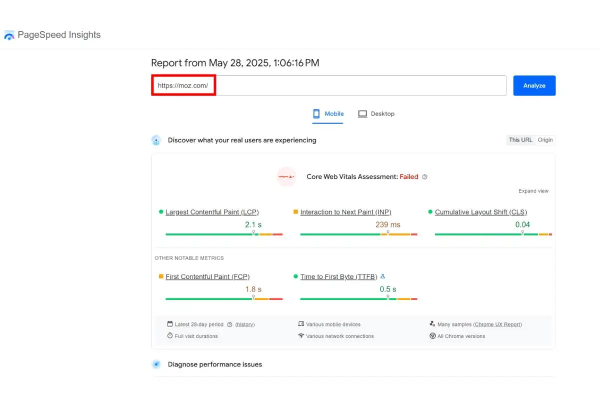 چگونه از PageSpeed Insights استفاده کنیم؟
