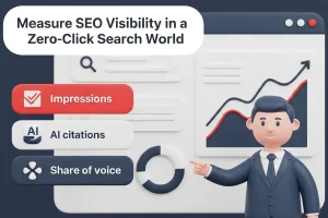 اندازه گیری جستجوی بدون کلیک: سئو با اولویت دیده شدن برای نتایج هوش مصنوعی